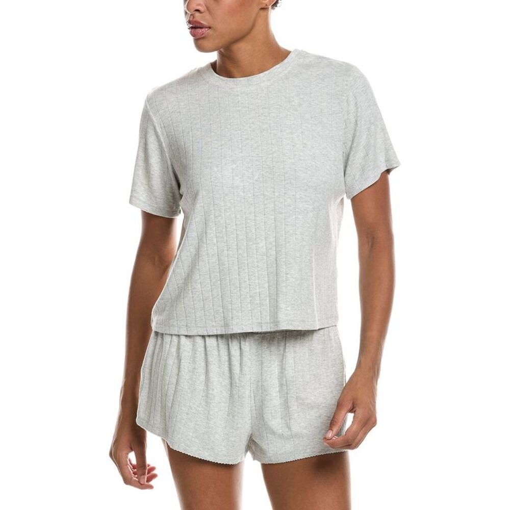 Honeydew Womens Cloud Lounge T-Shirt, Gray